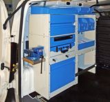 02_Scaffalature e moduli d'allestimento per Fiorino da Syncro System